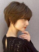 アリエッタ ギンザツー(ARIETTA GINZA2)&nbsp;透明感コーラルベージュ/レイヤーカット/ショート