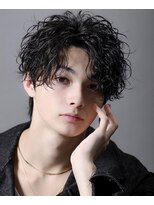 アストラ(ASTRA)&nbsp;MEN’S HAIR/波巻きツイストスパイラル/リバースセンターパート