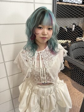 ロテサカエ(Lote.Sakae) 着物ヘア/大人ガーリー/ダークアッシュ/似合わせカット/栄