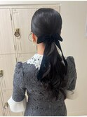 ローポニーアレンジ