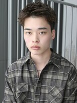 リコ ヘアアンドリラクゼーション 名駅店(LICO HAIR＆RELAXATION)&nbsp;メンズ　スパイキーショート　ピンパーマ　名古屋駅/パーマ