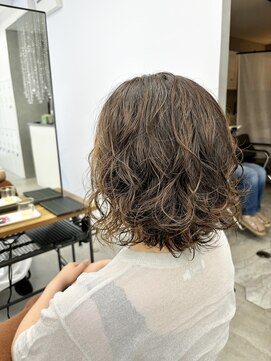 テラス トヨタ(Telasu Toyota) 朝楽5分セットのゆるウェーブボブパーマ◎