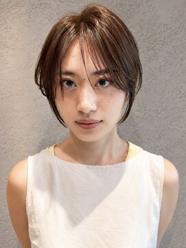 ロンドシトリン 四条烏丸(Lond citrine) 岡田洸太/韓国ボブ/韓国レイヤー/縮毛矯正/ヘーゼルベージュ