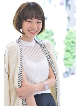 エレノア 渋谷公園通り店(Eleanor) クラシカル　シンプルつやボブ【ＰＲＥＧＯ】