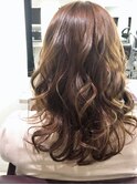 華やかレイヤースタイル