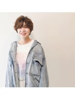 ジジデザイン(jiji DESIGN)&nbsp;ツヨメパーマノマッシュショート jiji DESIGN 濱口勇太