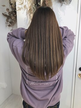 シェルマン(Charmant) 髪質改善カラーミルクティーベージュケアブリーチダブルカラー