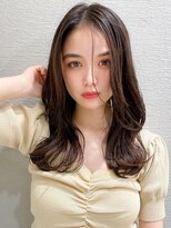 アフロート エル 錦糸町(AFLOAT L) 大人かわいい/ベージュカラー/くすみカラー/透け感/韓国風/前髪