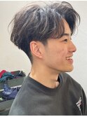 ホロホロ Hair センターパートのふんわりマッシュ