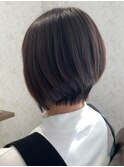 クールショートボブ