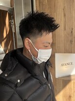 アヴァンス 天王寺店(AVANCE.) MEN'S HAIR カジュアル×モヒカン×アップバング