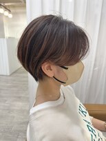 ハノン バイ リンクス 大宮(Hanon by LINKTH)&nbsp;【Hanon 大宮】かきあげハンサムショート/イメチェン/モードヘア