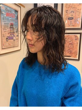 アントルポ(entrepot) ミディアム パーマ