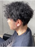 癖毛活かしスパイラルパーマ/波巻き