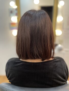 ミヤコウシティ美容室 ショートボブ