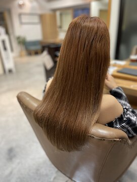 フツーロ 栄(FUTURO) プルエクステ　エクステ　ベージュカラー