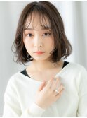 ミストバング小顔ツヤ髪ウェットふわミディd古河20代30代40代