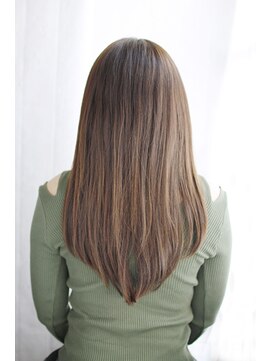 シュシュット(chouchoute) 髪質改善前髪インナーグレージュピンクベージュマチルダボブ/038