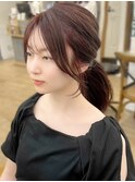 韓国前髪顔周り×美髪レイヤー[横浜/縮毛矯正/前髪縮毛矯正]