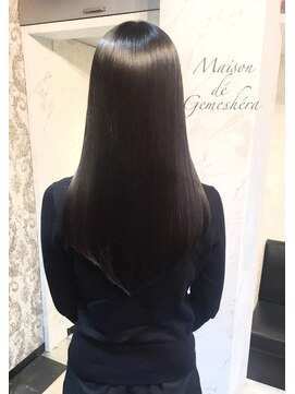 メゾン ドゥ ジェメシェラ(Maison de gemeshe'ra) 魅惑の絹髪　美しいバランスv角度long