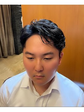 ヘアモード キクチ 銀座店 銀座　理容室　メンズパーマ　ビジネスマン