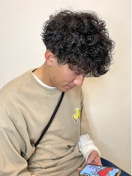 ラフ バイ マグ 南松本(R.A.F. by Mag) メンズ束間波巻きスパイラルパーマツイストスパイラルパーマ