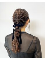 オーリーヘアー(Olliy hair) お呼ばれヘア_miho