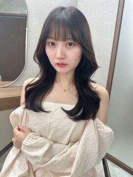 ボタン ハカタ(VOTAN hakata) 【博多美容室/坂本早苗】コリアンブラック×韓国ヘア