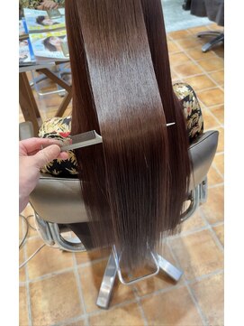 ルチア ヘア ステラ 京都店(Lucia hair stella) ショコラブラウン/髪質改善ストレート/学割U24/京都/河原町