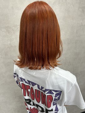 ルノン(LUNON) オレンジカラー/ケアブリーチ/ハイトーン/韓国