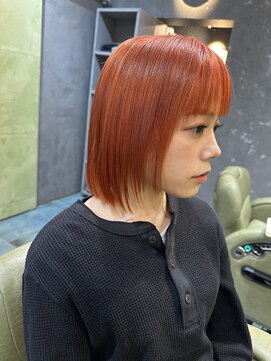 グレースマンカフェ(GRACE MAN CAFE) 彩度抜群　オレンジカラー