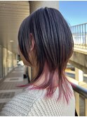 マッシュウルフ/インナーカラーウルフ