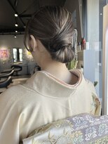 ビーストバイブランカ 刈谷三河安城(BEEst by BLANCA)&nbsp;訪問着ヘアスタイル