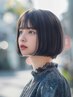 ☆髪質改善ストレート☆カット+酸性縮毛矯正＋4ステップTR＋超音波アイロン