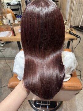 ヘアデザインハレ(hair design HARE) ピンクブラウン