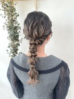 ゼスト 中野店(ZEST)&nbsp;【ZEST中野/KOTOMI】ふわふわ編み下ろしアレンジ♪