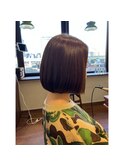 20×30×40代×似合わせカット×襟足スッキリボブ×髪質改善ケア