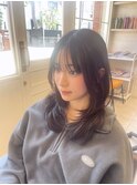 韓国風小顔レイヤーカット