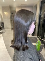 ミズチャーム(Ms.CHARM)&nbsp;ぱつっとミディ/透明感カラー/艶髪