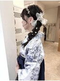 編み込みカチューシャアレンジ土橋29