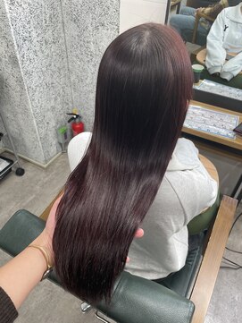 ロフティー 清澄白河(LOFTY) 赤髪/艶髪ロング/髪質改善トリートメント/清澄白河/錦糸町