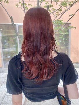 クロエ バイ ラヴィズム 小針店(CLOE by LUVISM) レッドピンクカラー