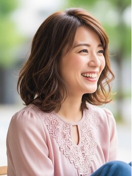 ヘアデザイン アーチェロ(hair design ACERO)の写真/《月曜もOPEN♪》明るい白髪染めができる「スチームカラー」で周りと差がつくワンランク上のあなたへ…◆