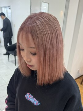 パーリオ けいさつ前店(PALIO) 【NAOKI】が作るピンクカラー