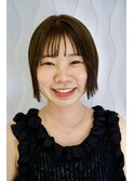 切りっぱなしボブ