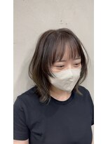 ハピネス 王寺店(Happiness)&nbsp;顔周りレイヤー　オリーブカラー