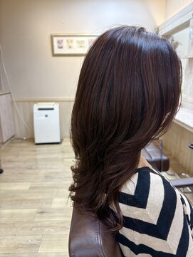 シップス ヘアブース(ship's hair booth) レイヤー+ゆるカール