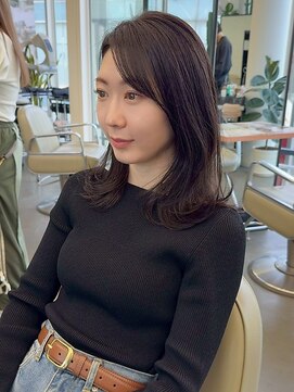 ディフィーノ 青山(DIFINO) 【DIFINO 青山】レイヤーカット/顔まわりカット/ゆるふわカール