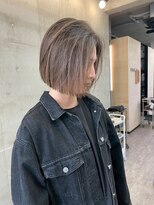 ソルトウォーター(SALT WATER)&nbsp;ミディアムヘア/デザインカラー/ハイトーン/恵比寿/代官山