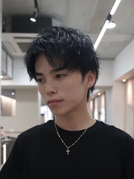 スタンド 博多(STAND) スパイキーショート/短髪パーマ/ツイストスパイラルパーマ